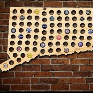 Connecticut Beer Cap Map (new!)